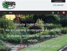 Tablet Screenshot of handyandyoutdoors.com